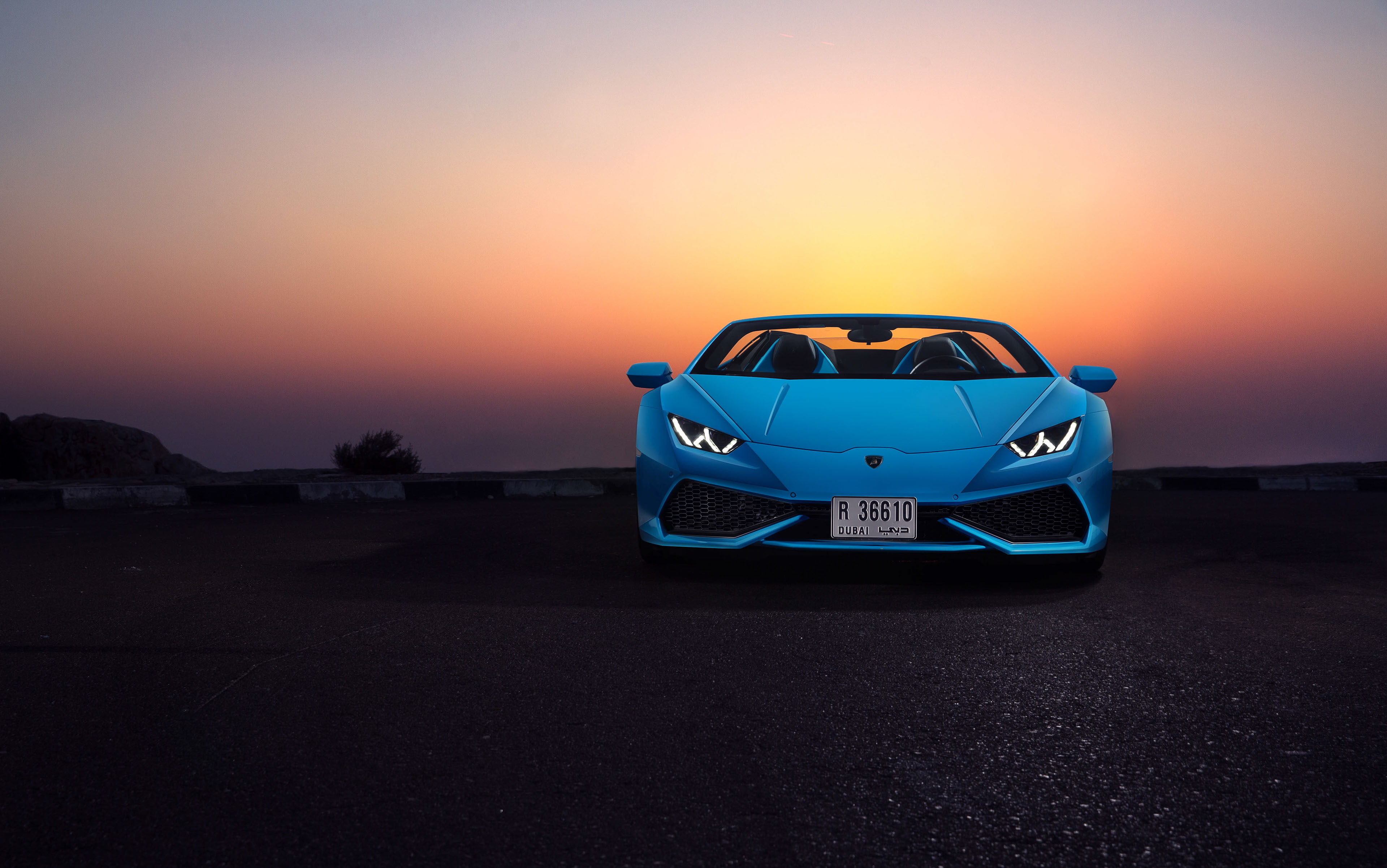 疾风之影 兰博基尼Huracán Spyder LP 610-4摄影艺术解析